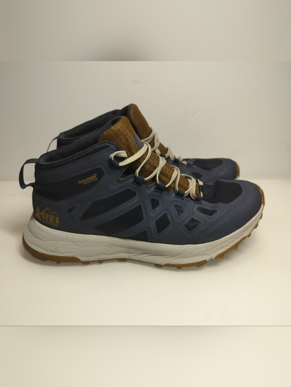 Men’s REI Co-Op Flash TT Hiking Boots Blue  US 10.5 Waterproof Trail Pre-owned